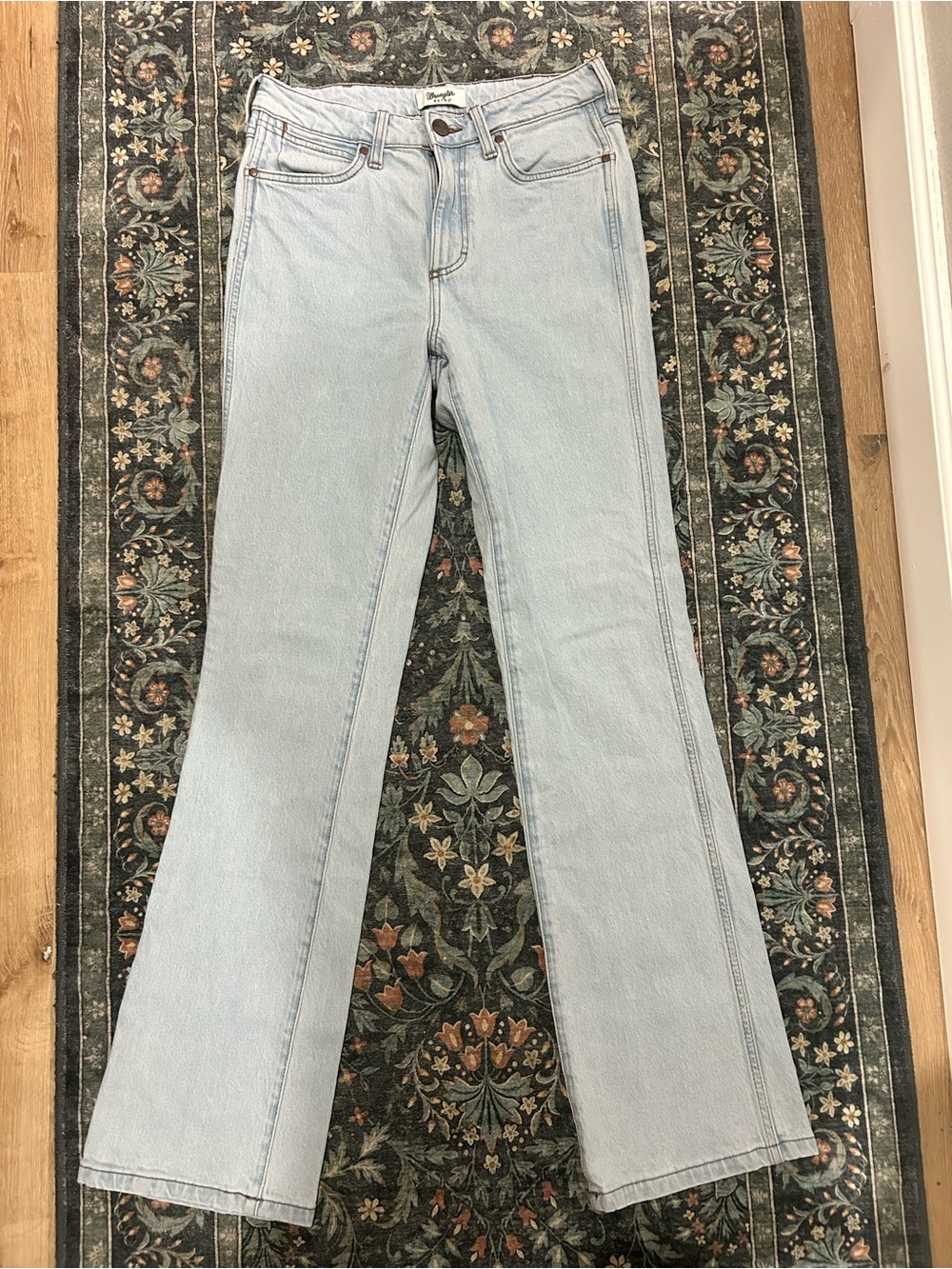 Wrangler Retros Light Blue Boot Cut Jeans - Worn once
